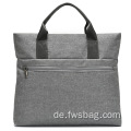 Custom Logo Oxford Wasserwiderstand Aktentasche Unisex Reißverschluss Tasche Tasche Laptop Bag Business Aktentasche mit großer Kapazität